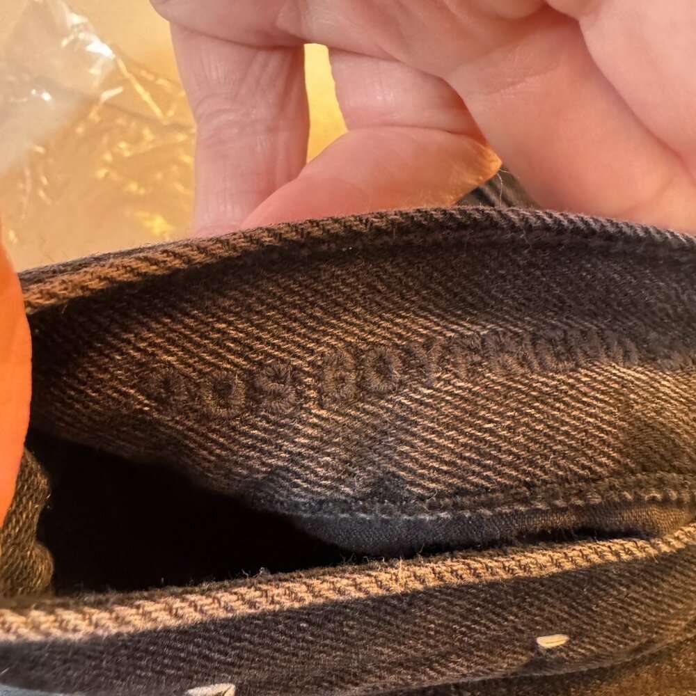 American Eagle 90s Boyfriend Short Size 4 Black Denim Distressed Festival - Picture 5 of 10